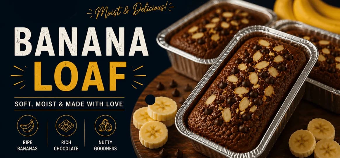 Moonlight Spot Banana Loaf